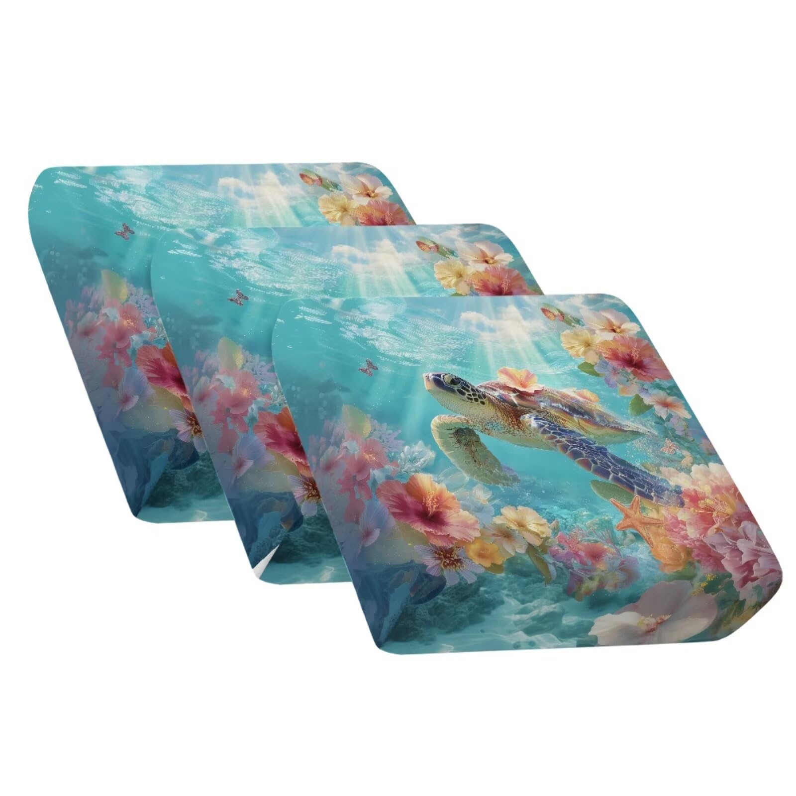 Talayituse Boho Mandala Dragonfly Print Patio Stretch Outdoor Cushion Covers Sofa Couch Covers Replacement Couch Slipcover for Sofa Seat Chair Porch Patio Furniture Protector Washable