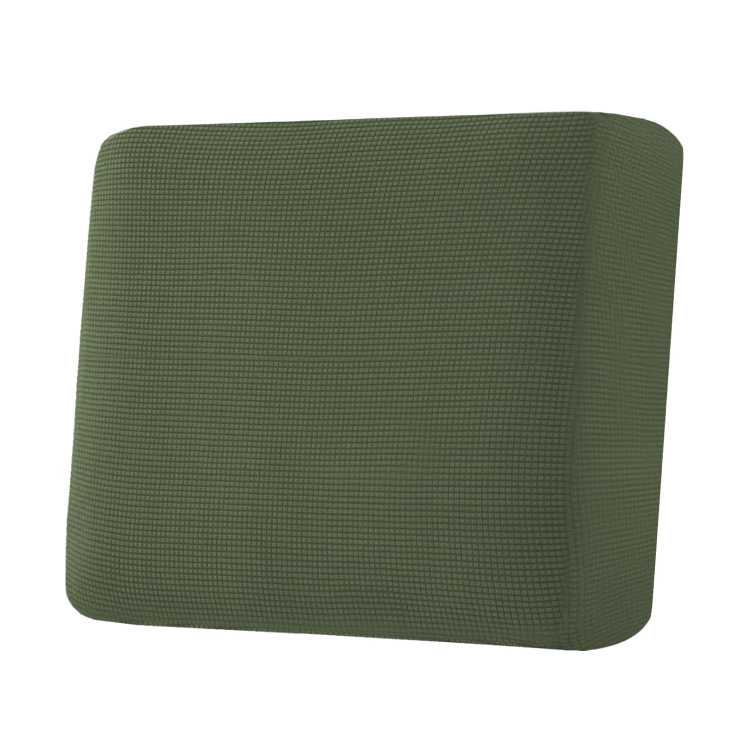 H.VERSAILTEX Super Stretch Individual Seat Cushion Covers, Thick Jacquard Textured Twill Fabric (3 Piece XL Sofa Cushion Covers, Grey)