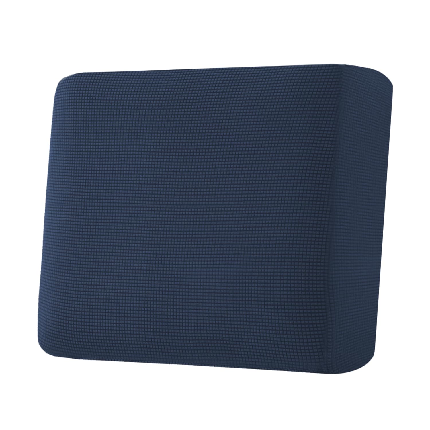 H.VERSAILTEX Super Stretch Individual Seat Cushion Covers, Thick Jacquard Textured Twill Fabric (3 Piece XL Sofa Cushion Covers, Grey)