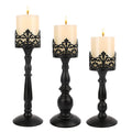 Vintage Candle Holder for Table Centerpiece Gothic Candle Stand Set