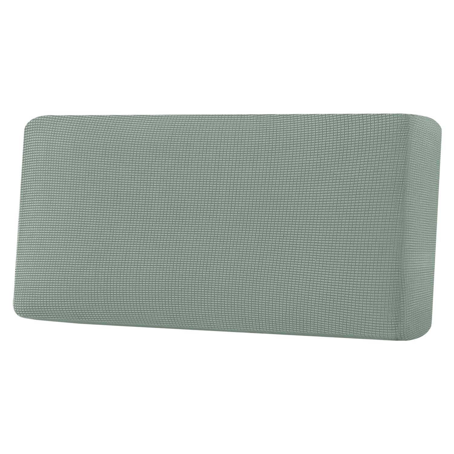 H.VERSAILTEX Super Stretch Individual Seat Cushion Covers, Thick Jacquard Textured Twill Fabric (3 Piece XL Sofa Cushion Covers, Grey)