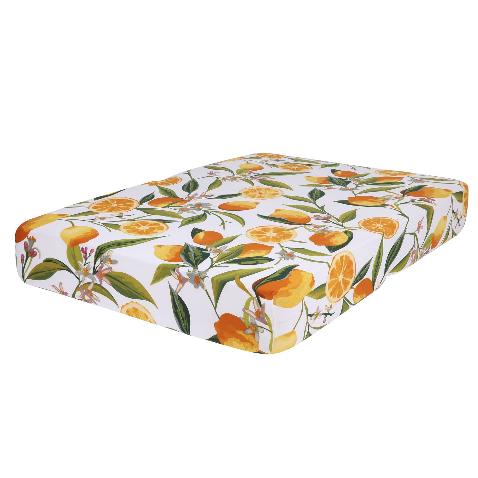 hyha Printed Couch Cushion Covers, Floral Sofa Covers Washable for 3 Cushion Couch, Stretch Pattern Outdoor Cushion Covers for Patio Furniture with Elastic Bottom(3 Packs, Paisley)