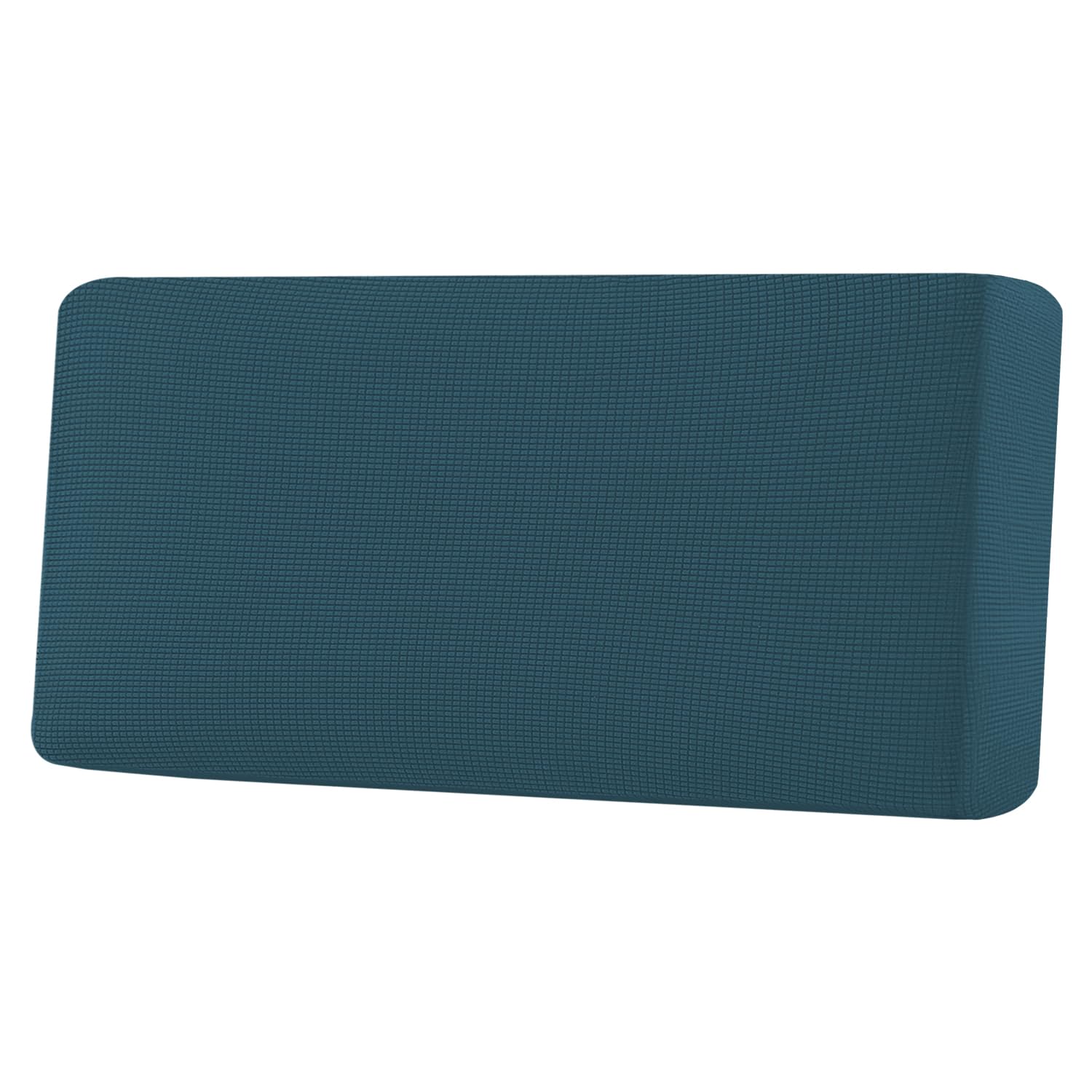 H.VERSAILTEX Super Stretch Individual Seat Cushion Covers, Thick Jacquard Textured Twill Fabric (3 Piece XL Sofa Cushion Covers, Grey)
