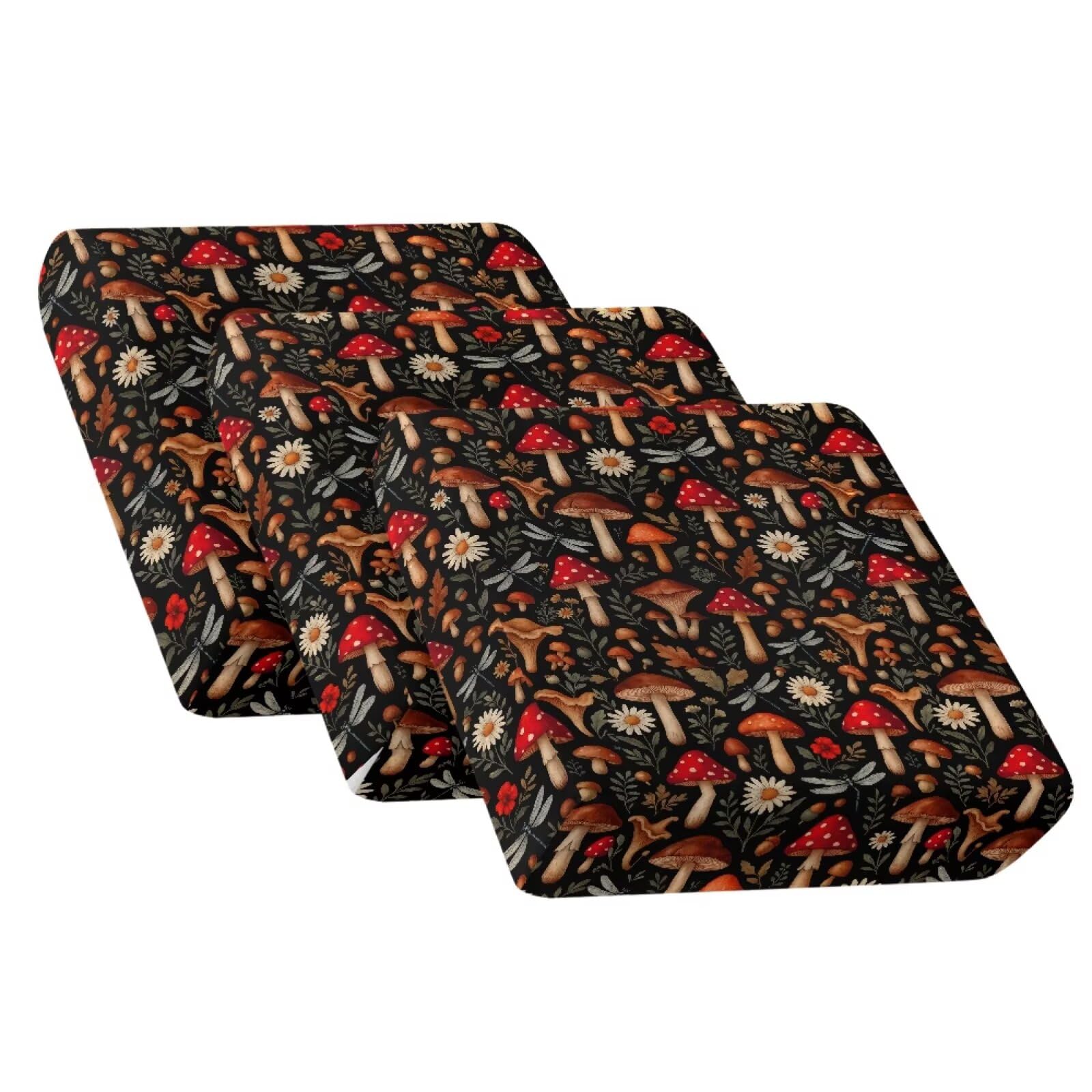 Talayituse Boho Mandala Dragonfly Print Patio Stretch Outdoor Cushion Covers Sofa Couch Covers Replacement Couch Slipcover for Sofa Seat Chair Porch Patio Furniture Protector Washable