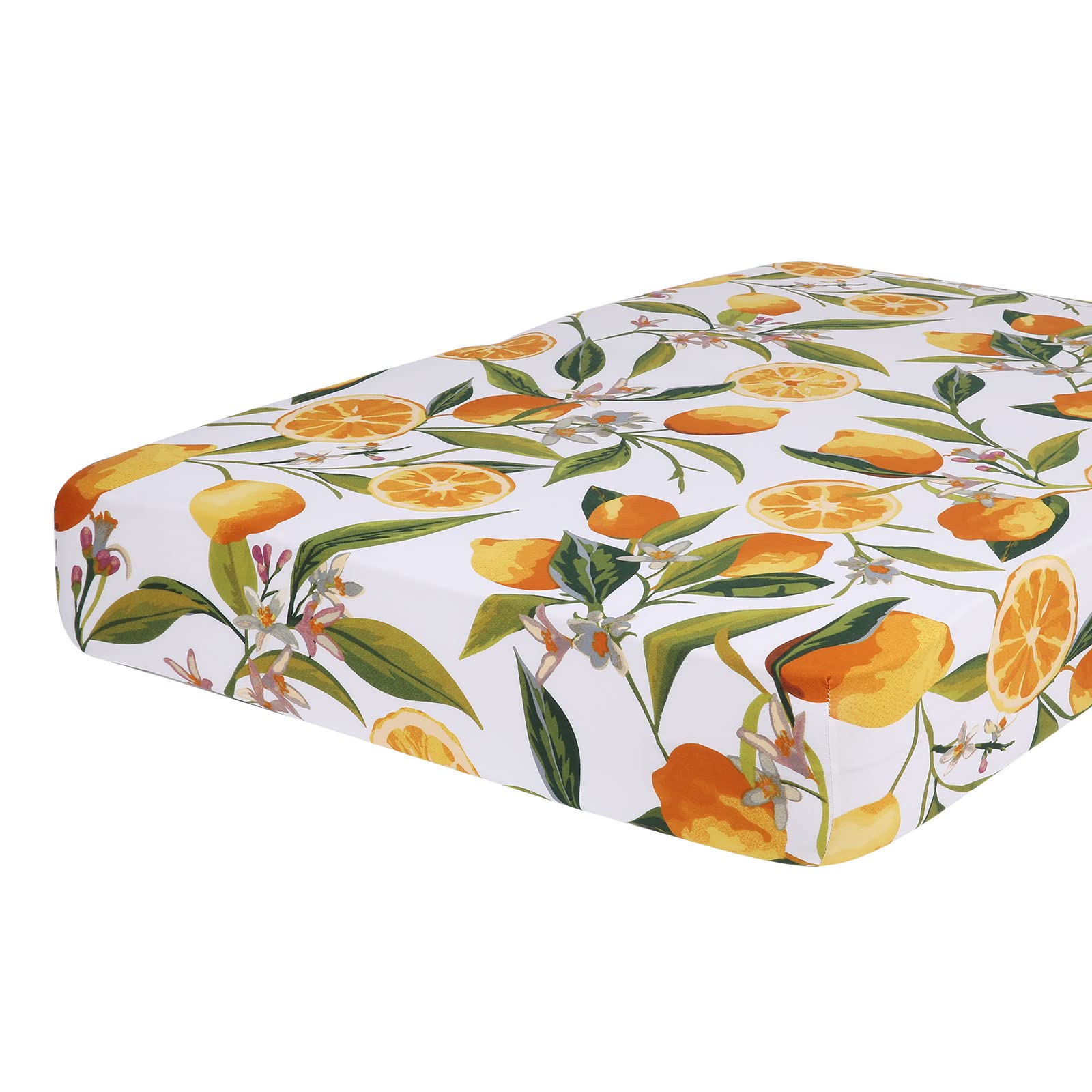 hyha Printed Couch Cushion Covers, Floral Sofa Covers Washable for 3 Cushion Couch, Stretch Pattern Outdoor Cushion Covers for Patio Furniture with Elastic Bottom(3 Packs, Paisley)