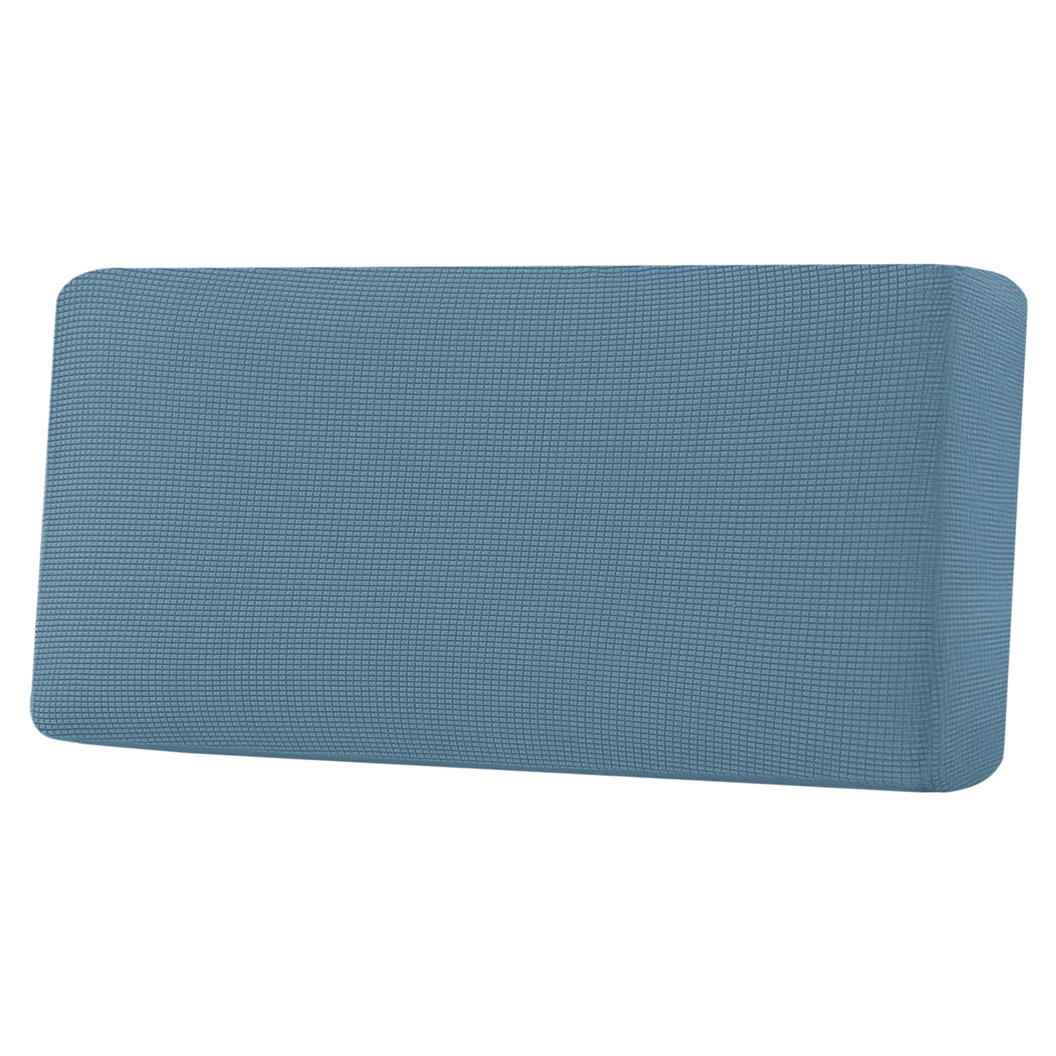 H.VERSAILTEX Super Stretch Individual Seat Cushion Covers, Thick Jacquard Textured Twill Fabric (3 Piece XL Sofa Cushion Covers, Grey)
