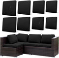 8Pcs Patio Cushion Covers, Stretch Outdoor Couch Cover, Replacement Cushions for Outdoor Furniture, Waterproof Removable, Suitable for Terrace, Garden(B:Spring Floral)