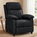 Korser Recliner Chair, 360 Swivel Rocker Chair for Adults, Small Rocking Recliner for Small Spaces, Upholstered Fabric Glider Recliner Nursery