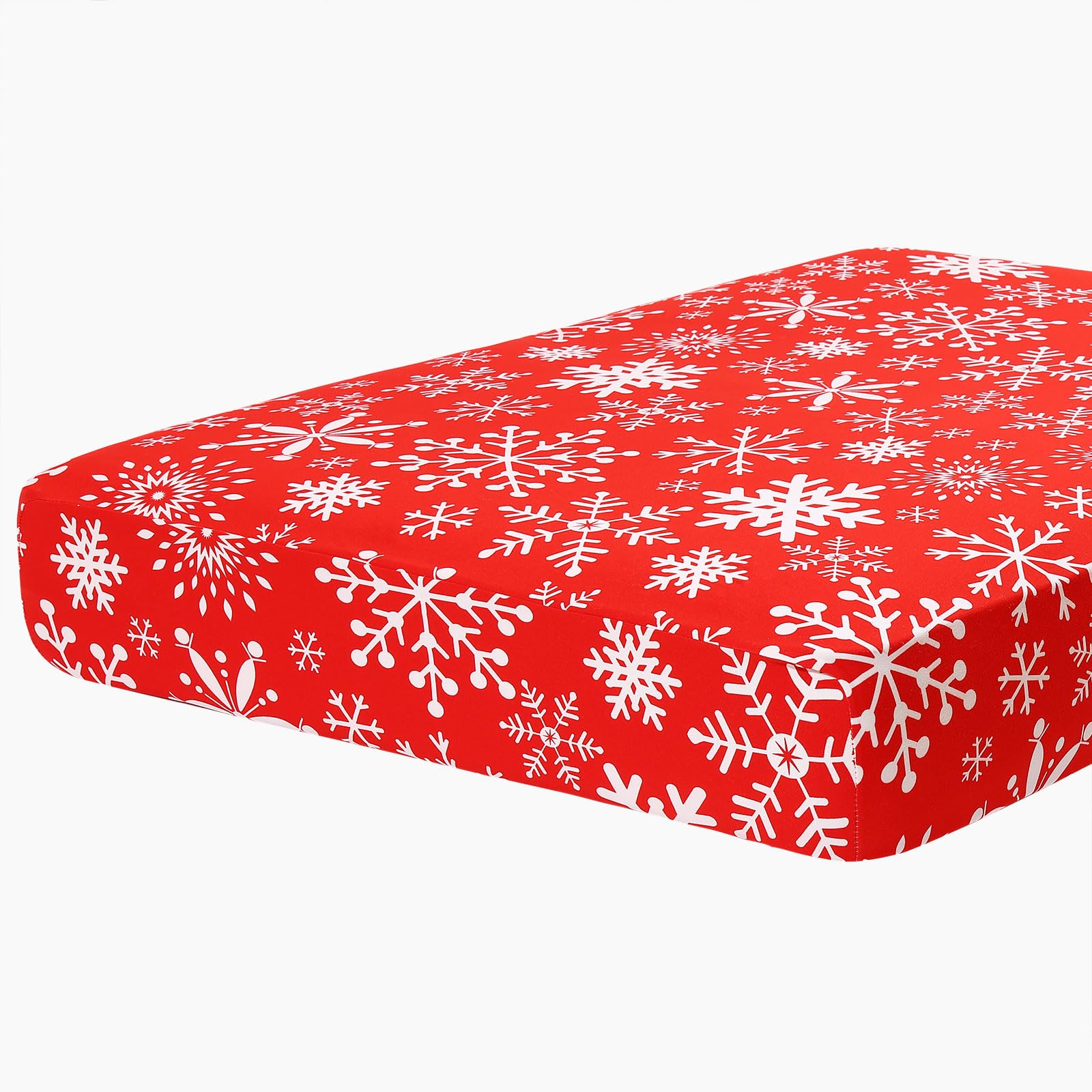 hyha Printed Couch Cushion Covers, Floral Sofa Covers Washable for 3 Cushion Couch, Stretch Pattern Outdoor Cushion Covers for Patio Furniture with Elastic Bottom(3 Packs, Paisley)