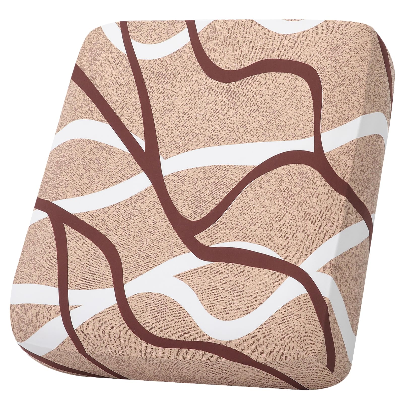 hyha Printed Couch Cushion Covers, Floral Sofa Covers Washable for 3 Cushion Couch, Stretch Pattern Outdoor Cushion Covers for Patio Furniture with Elastic Bottom(3 Packs, Paisley)
