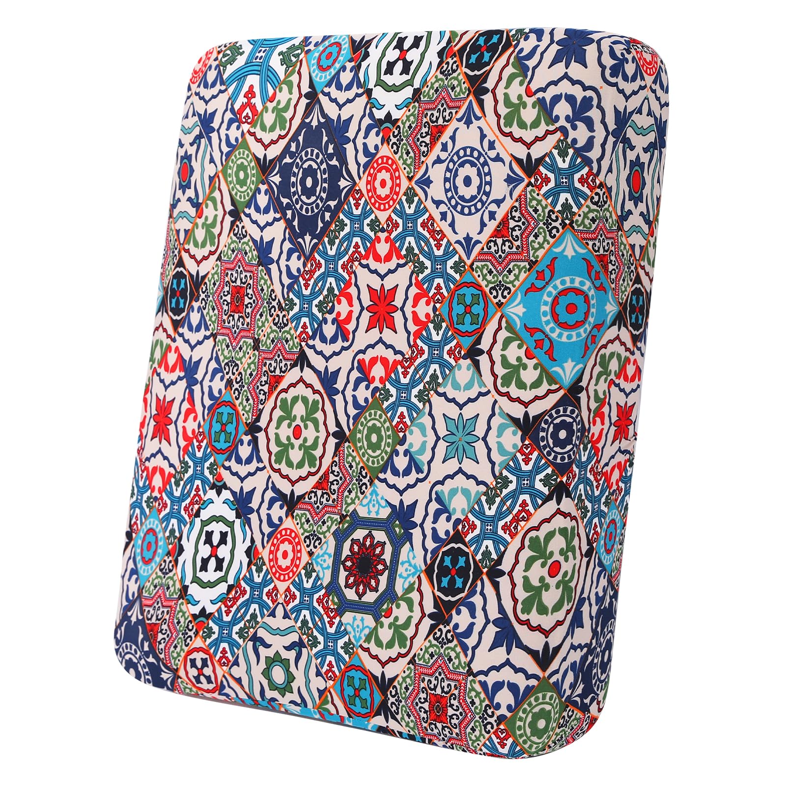 hyha Printed Couch Cushion Covers, Floral Sofa Covers Washable for 3 Cushion Couch, Stretch Pattern Outdoor Cushion Covers for Patio Furniture with Elastic Bottom(3 Packs, Paisley)