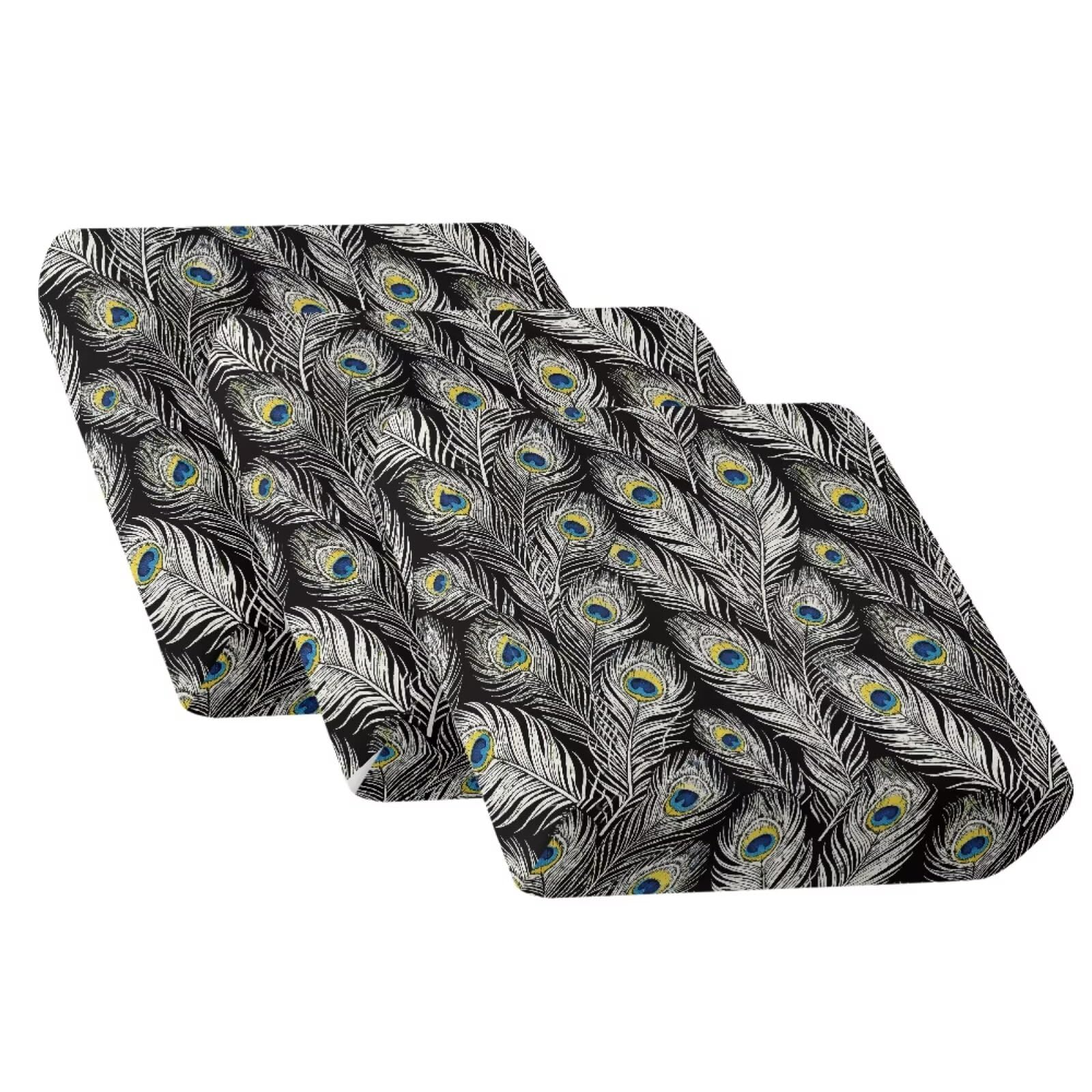 Talayituse Boho Mandala Dragonfly Print Patio Stretch Outdoor Cushion Covers Sofa Couch Covers Replacement Couch Slipcover for Sofa Seat Chair Porch Patio Furniture Protector Washable