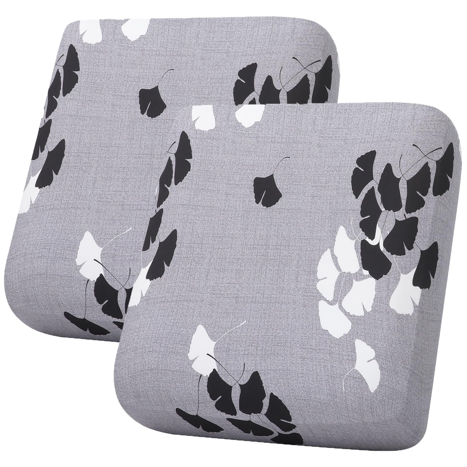 hyha Printed Couch Cushion Covers, Floral Sofa Covers Washable for 3 Cushion Couch, Stretch Pattern Outdoor Cushion Covers for Patio Furniture with Elastic Bottom(3 Packs, Paisley)