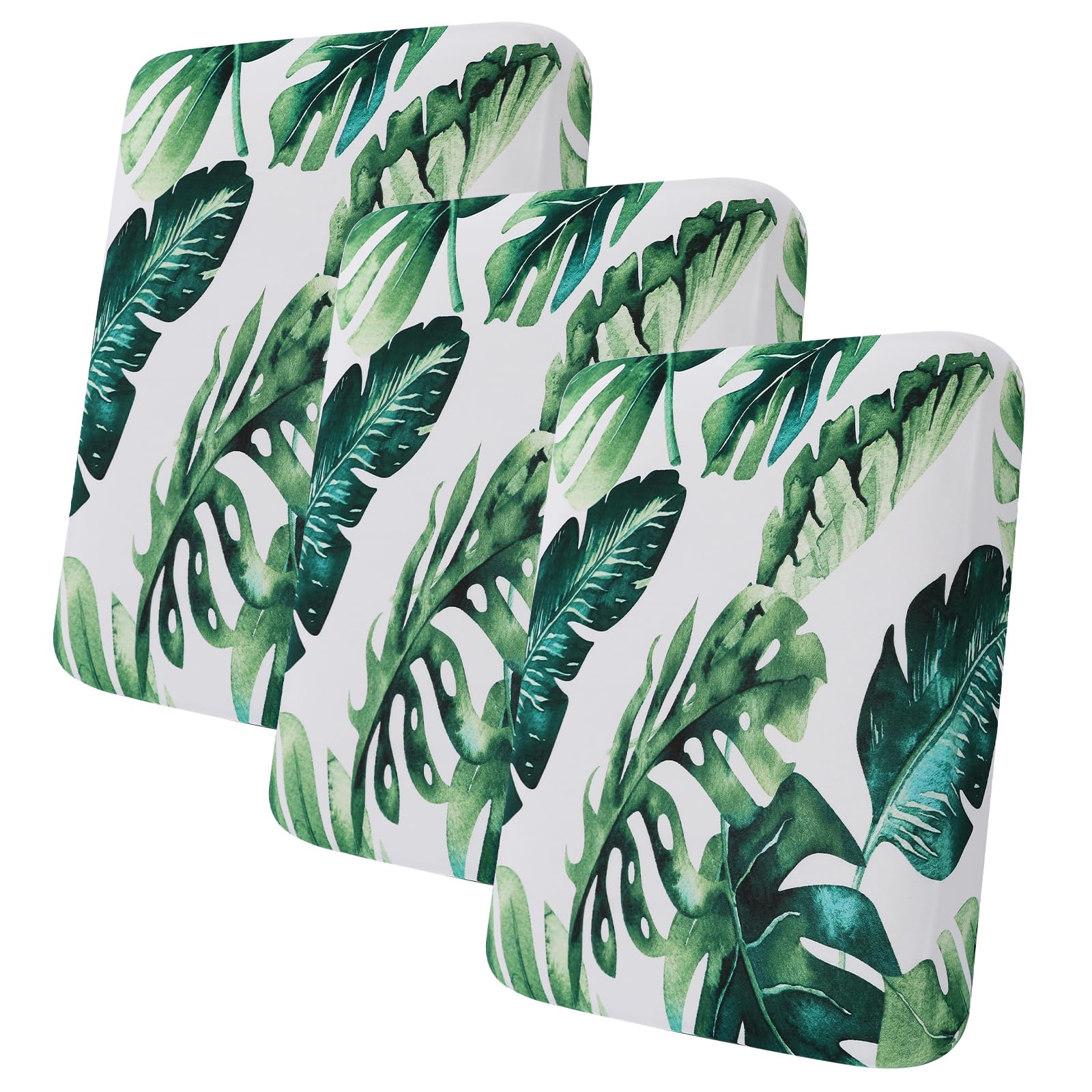 hyha Printed Couch Cushion Covers, Floral Sofa Covers Washable for 3 Cushion Couch, Stretch Pattern Outdoor Cushion Covers for Patio Furniture with Elastic Bottom(3 Packs, Paisley)