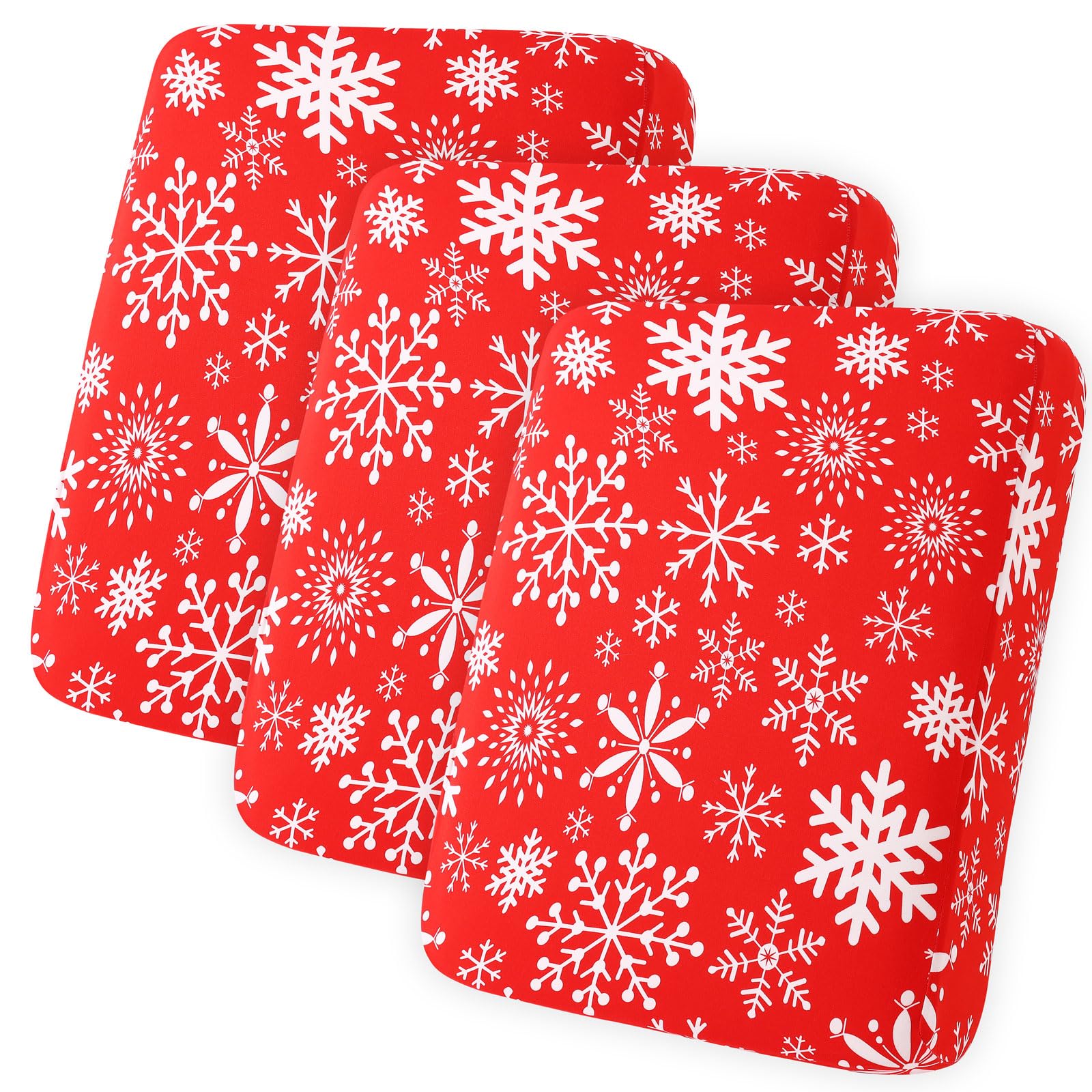 hyha Printed Couch Cushion Covers, Floral Sofa Covers Washable for 3 Cushion Couch, Stretch Pattern Outdoor Cushion Covers for Patio Furniture with Elastic Bottom(3 Packs, Paisley)